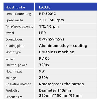 Lab Magnetic Stirrer Heating Plate 220V Digital Display 1500rpm Adjustable Churn Stir Machine Blender Laboratory Stirrer