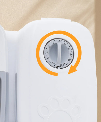 Pet Automatic Timing Feeder Detachable Auto Dog Dry Food Dispenser Smart Pet Food Feeder Timed for Cats Dogs