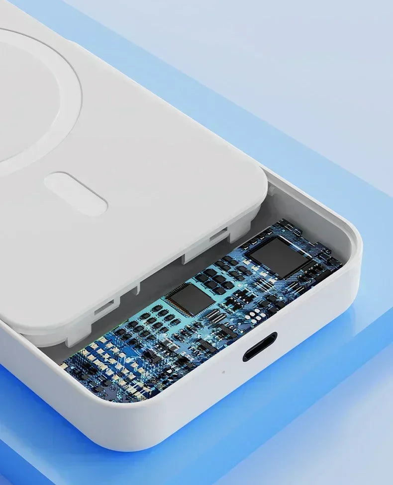 50000mAh Large Capacity Portable Magnetic Power Bank Wireless Charging Charger External Battery 20W PD Fast Charging for iPhone