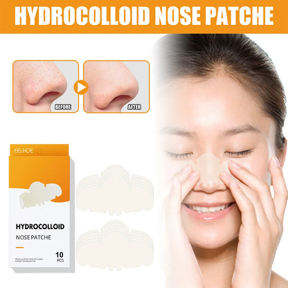 10 Pieces Nose Patch Hydrocolloid Skin Pimple Patches Blackheads Pad