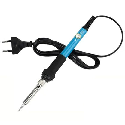 New Electric Soldering Iron 60W Adjustable Temperature Replaceable Soldering Iron Head Soldering Iron Pen Welding Kit