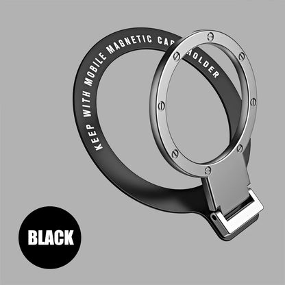 Cell Phone Ring Holder Stand Finger Grip Degree Rotation Kickstand Compatible iPhones Wireless charging