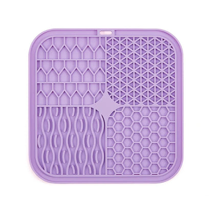 Pet Licking Tray Cats and Dogs Slow Food Licking Tray Anti-choking Food Grade Silicone Sucker Pet Suppliespet Suppl Item Type