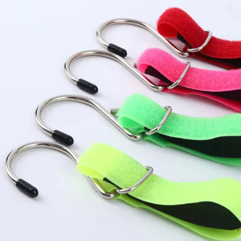 2Pcs/lot new baby stroller hook self-adhesive strap Velcro stroller hook