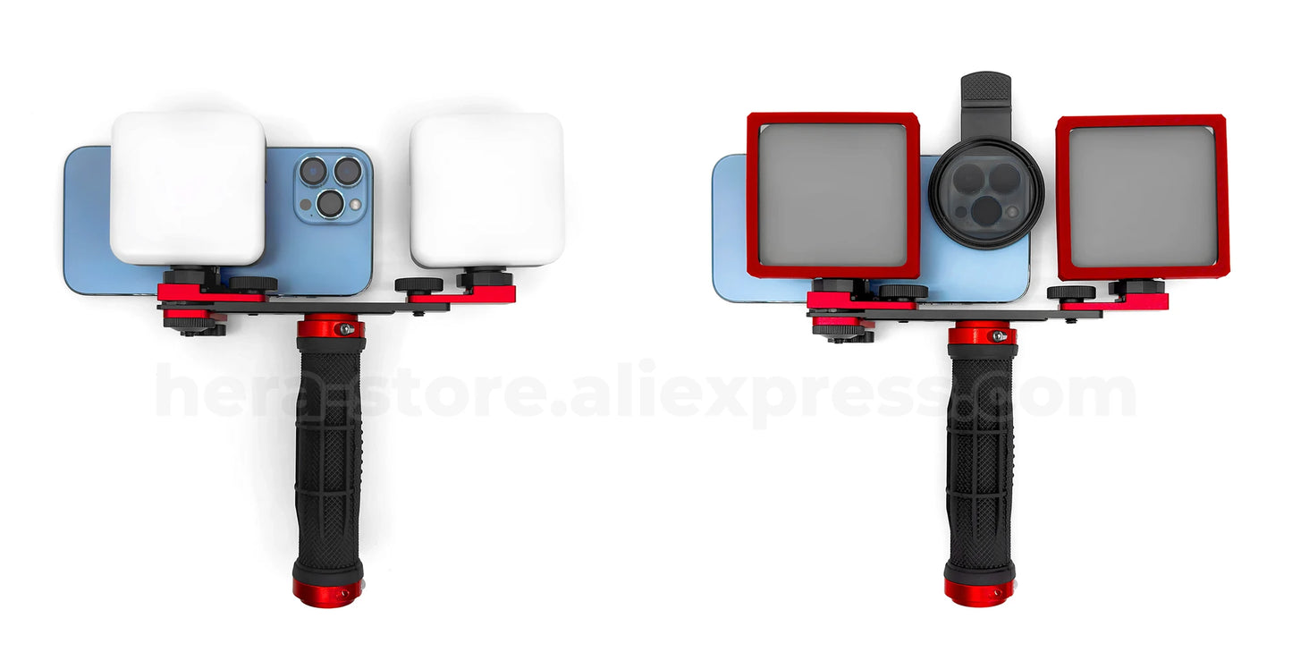 Dental Photography Kit, Mobile Phone LED Light for Dentistry Photo Video Equipment Oral Filling Light for Dentists