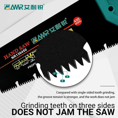 AMR Woodworking Hand Saw Horticultural Branch Saw Outdoor Tree Saw Household Saw