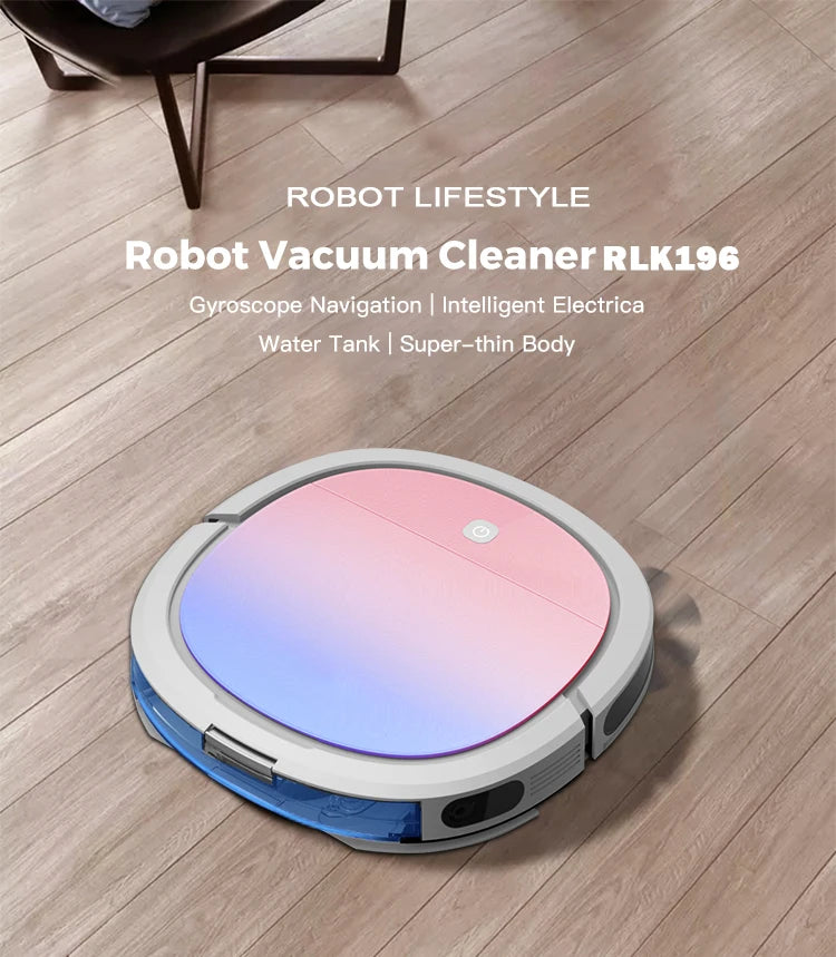 New Smart Robot Vacuum Cleaner Wifi App control,180ml Water Tank Home Appliances Electric Cleaning Tools Robotic Vacuum Cleaners