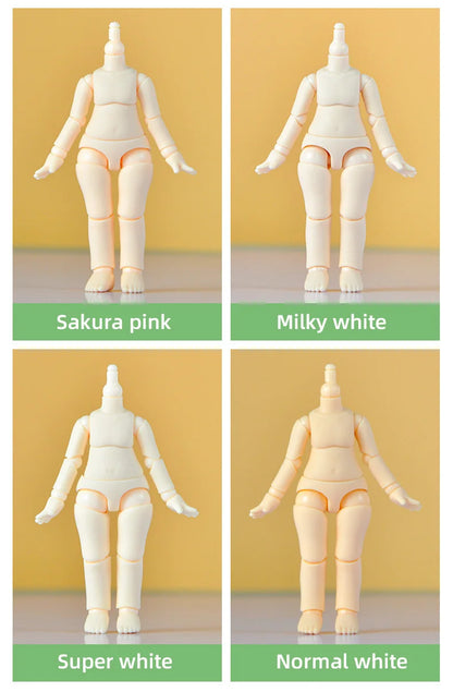 Obitsu 11 Doll Toys YMY Body Suitable for GSC Head Ob11 BJD Body Spherical Joint Doll Toy Hand Set Accessories