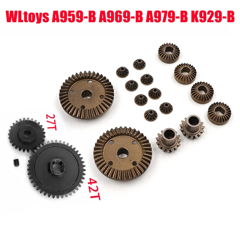 WLtoys A949 A959 A969 A979 K929 A959-B A969-B A979-B K929-B RC Car spare part A949-23/A959-B-27 Upgrade metal differential