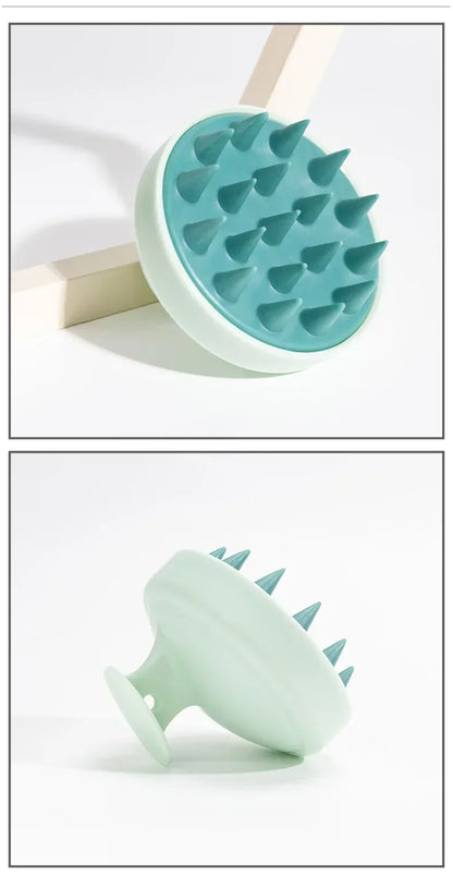 Scalp Hair Massager Head  Massage  Brush Can relieve headaches Silicone massage brush