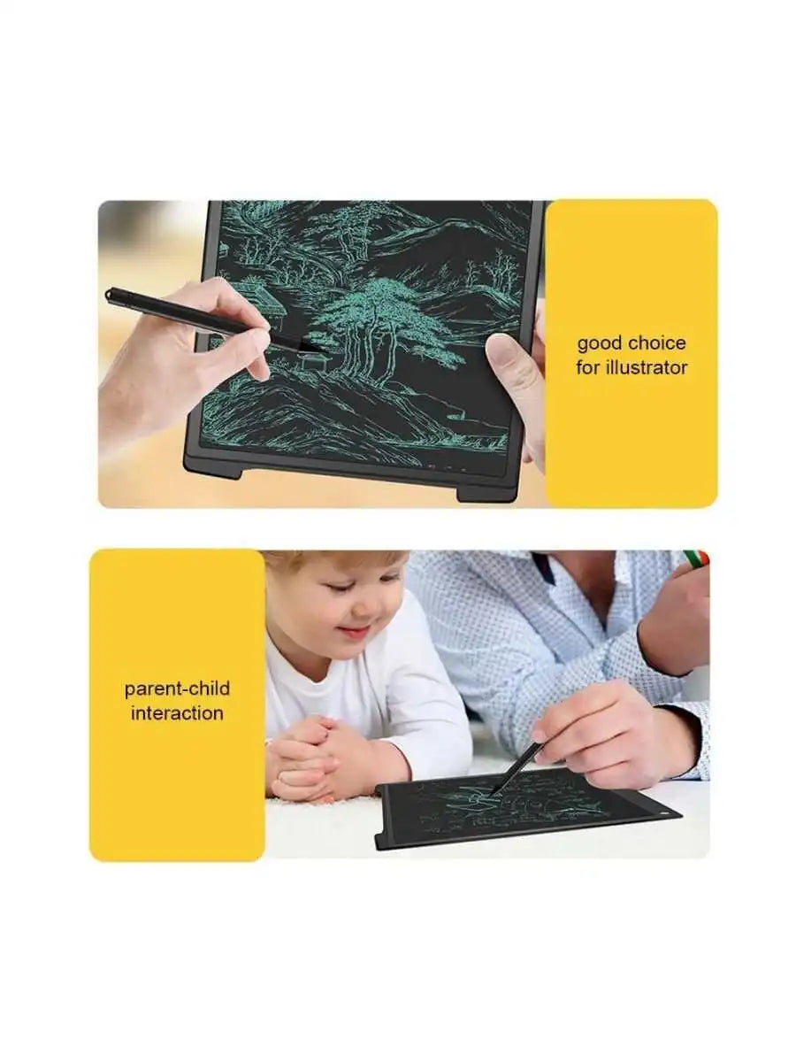 12Inch LCD Drawing Tablet Portable Digital Pad Writing Notepad Electronic Graphic Board Notes Reminder with Stylus Pen