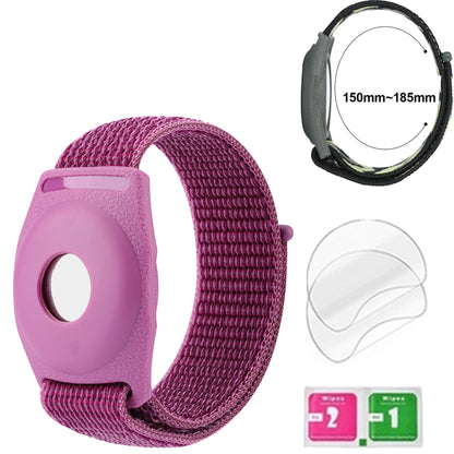 Silicone Steel Clip Compatible with Apple AirTag - Protective Silicone Clip for Tracker Protect Keychain Silicone Cover