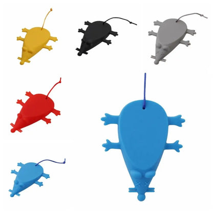 Door Suction Silicone Door Stoppers Wall Protector Door Rear Retainer Mouse Shaped Doorstops Door Holder Door Buckle