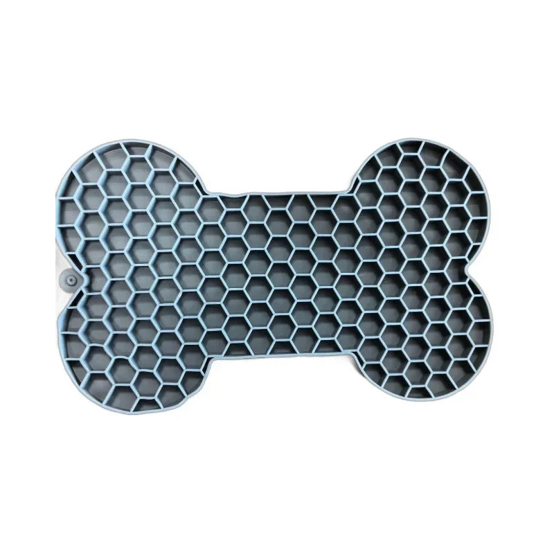 New food-grade silicone pet slow food mat dog slow food placemat non-slip slow silicone feeding mat