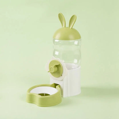 Portable Water Drinking Dispenser Large Capacity Durable Automatic Water Drinker Smooth Surface 800ml Pet Water Dispenser