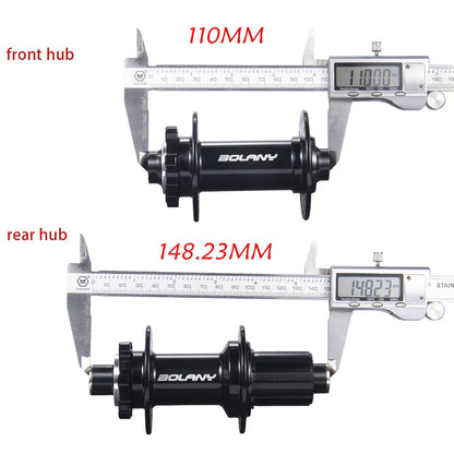 BOLANY Boost Cube Hubs 110x15 148x12 Mountain Bike Hub XD/HG/MS 32 Hole Thru Bicycle Bearing Hubs Bicycle Accessories