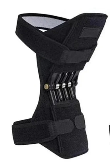 Sport Joint Patella Power Lift Knee Braces Elderly Walking Support Protect Fixed Booster Breathable Rebound Spring Knee New