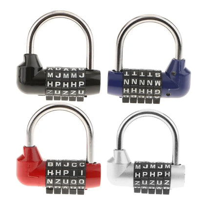 5 Letters Combination Number Padlock Luggage Bag travel Luggage Pad Lock