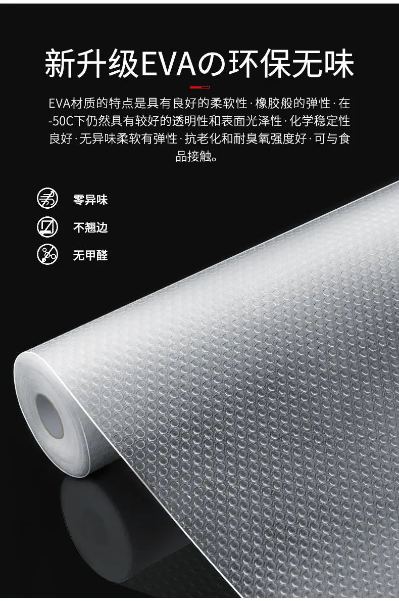 Reusable Anti-slip Mat Drawer Shelf Liner Cabinets Mat Kitchen Organizer Pad on the Table Refrigerator Dishes Protective Drawers