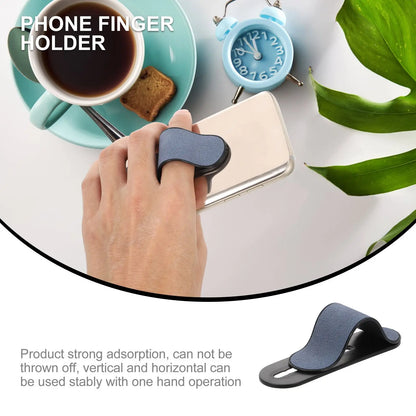 Adjustable Phone Ring Holder Cell Phone Stand Portable Finger Strap Handheld Mobile Phone Grip Adhesive Phone Holder Kickstand