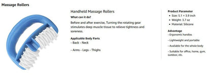 Professional Fast Anti Cellulite Roller Beauty Massager, Handheld Anti Cellulite Massage Roller, Health Care Cellulite Massager