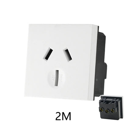 Hidden Desktop Pop-Up Socket DIY Multifunctional USB Type-C Outlet For Meeting Room Office Electrical Switch Countertops Plug
