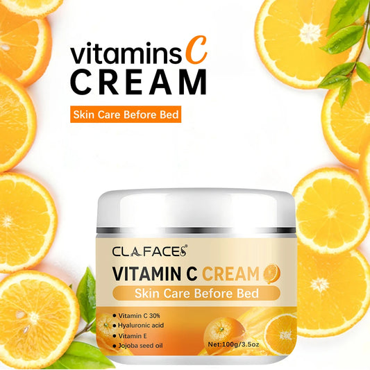 Retinol Vitamin C Face Cream Anti-wrinkle Moisturizing Hyaluronic Acid Vitamin C Facial Cream Skincare Face Brighten Skin Tone