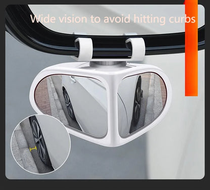 The car rearview mirror is adjustable at 360 degrees, avoiding blind spots in the field of view. Better safe driving and ensure