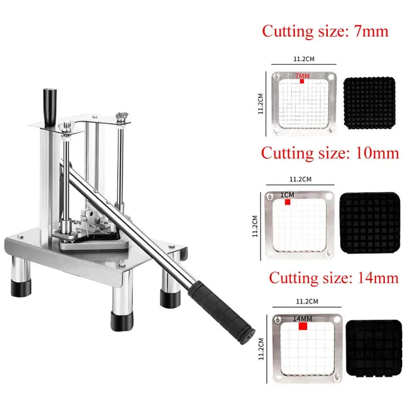 Commercial Vegetable Cutter Machine Onions Leeks Food Chopping Dicing Machine Potatoes Carrots Slicer Electric