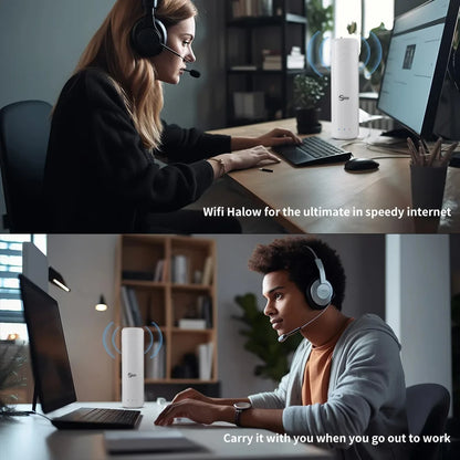 WiFi Halow Extender Amplifier 800M Long Distance High Performance Stable Suit for Home Office Outdoor Farm Portable