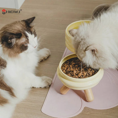 Silicone Pet Feeding Dog Cat Bowl Food Mat Non-Stick Waterproof Pet Food Feeding Pad Puppy Feeder Tray Water Cushion Placemat