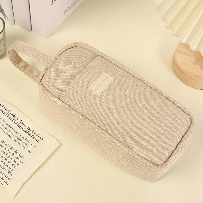 Large Capacity Pencil Case School Supplies Pen Case Estuches Escolar Pencilcase Kalemlik Trousse Kawaii Stationery pencil pouch