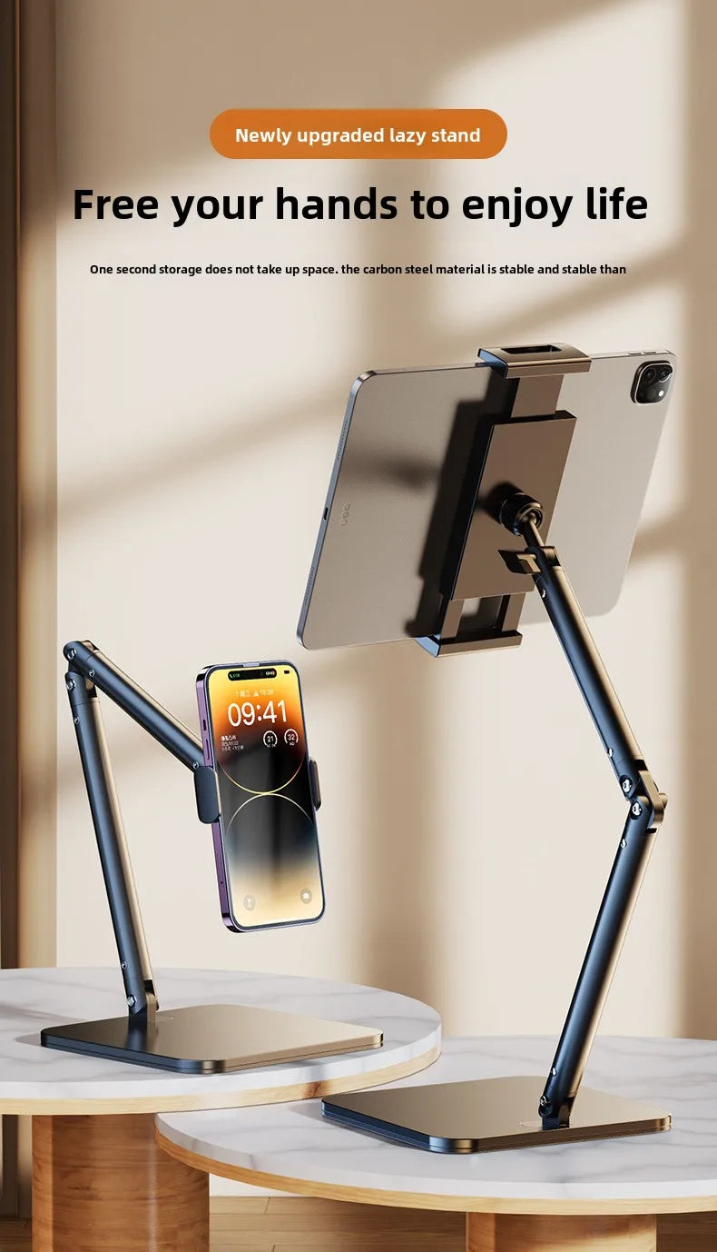 Tablet Stand For Ipad, Adjustable Tablet Holder, For Compatible 4-13in Ipad,surface, Kindle,tablets,portable Monitors And More