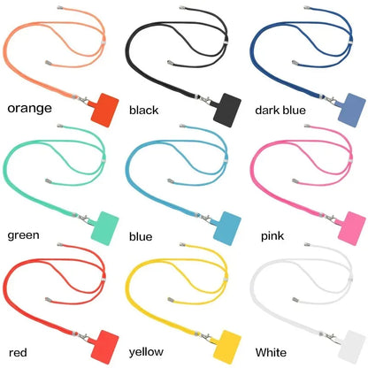 Phone Lanyard Adjustable Detachable Cord Lanyard Strap For Mobile Phone Chain Accessories Cell Phone Rope Neck Straps Universal