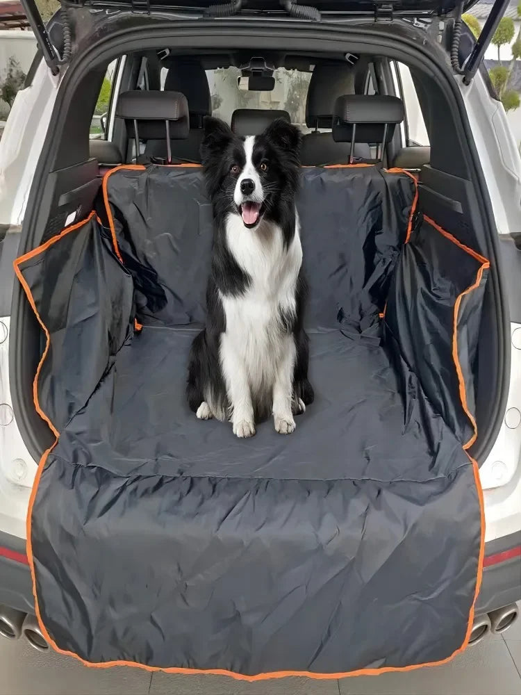 Universal Waterproof SUV Cargo Liner Trunk Seat Cover Anti slip and fouling Removable Washable Car Interior Protection Accessory