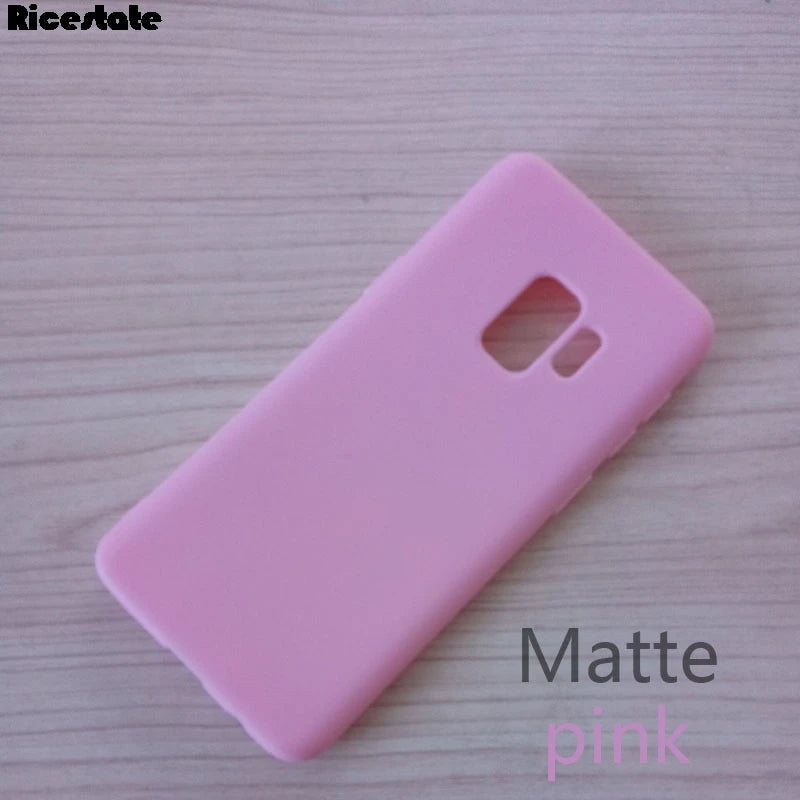 For Samsung Galaxy S9 / S9 Plus Fundas Matte TPU Fundas For Samsung S9 S9 Plus Silicone Cover For Samsung S9Plus soft case