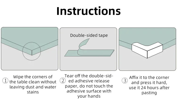 Table Corner Protectors for Baby Furniture Corner Guards Baby Safety Table Edge Covers Clear Children Anti Collision Edge Guards