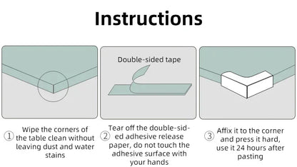 Table Corner Protectors for Baby Furniture Corner Guards Baby Safety Table Edge Covers Clear Children Anti Collision Edge Guards