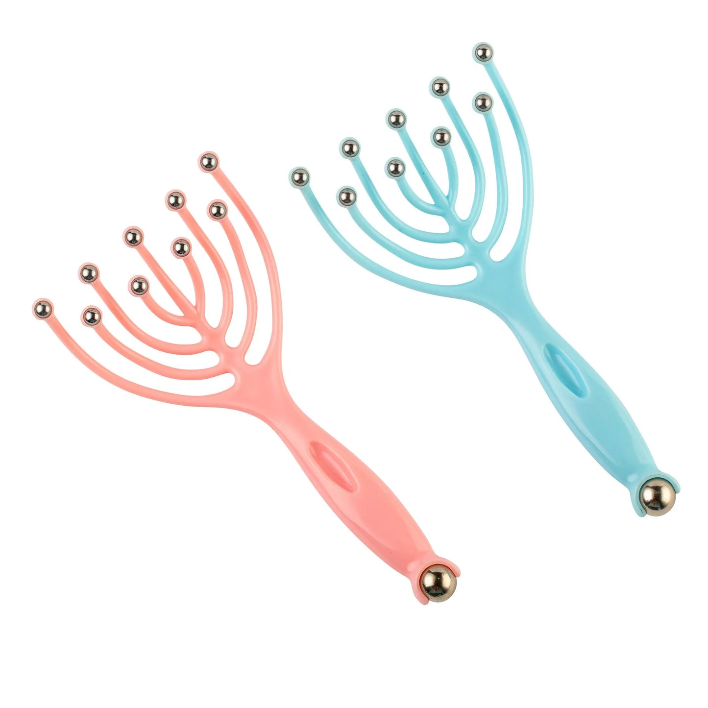 Head Massager Comfortable Stress Relief Tool Scalp Scratcher Portable Neck Massage Tool For Stress Relief Home Relaxation