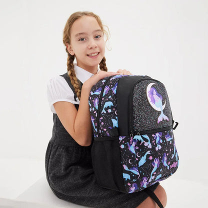 Genuine Australian Smiggle Mermaid Reflection In Water Backpack Children'S Stationery Student Pencil Case Backpack Student Gift