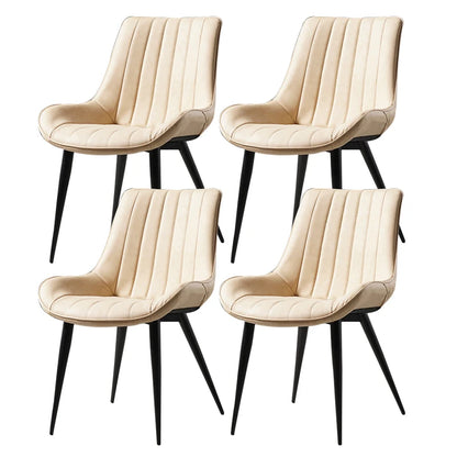 Nordic light stool leather soft dining chair kitchen dining room back chair dining room back chair restaurant is free shipping