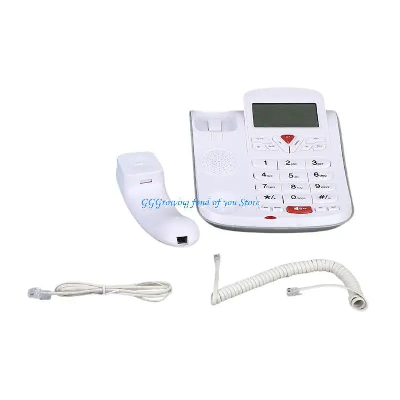 H9EB L-51 Corded Landline Phone Fixed Telephone for Hotel Room, Office Caller Display