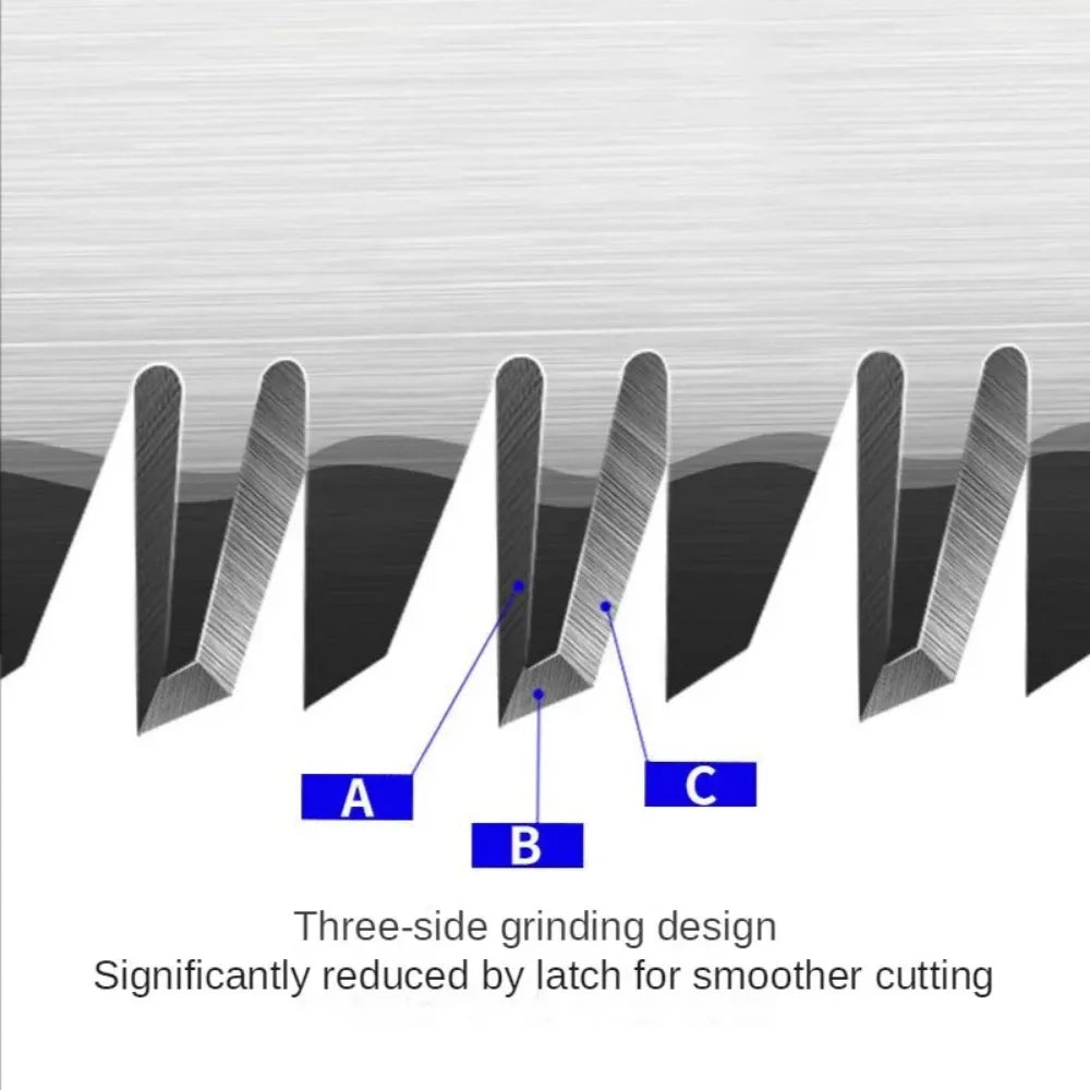 310MM Steel Saw Double Edged Japanese Pull Saw Flexible Blade Hand Saw for Woodworking Cutting Saw