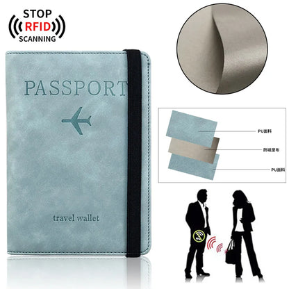 Passport Holder for Travel Essentials  Passport Wallet Cover Case for Travel  Accessories,Passport Book Holders for Women/Men