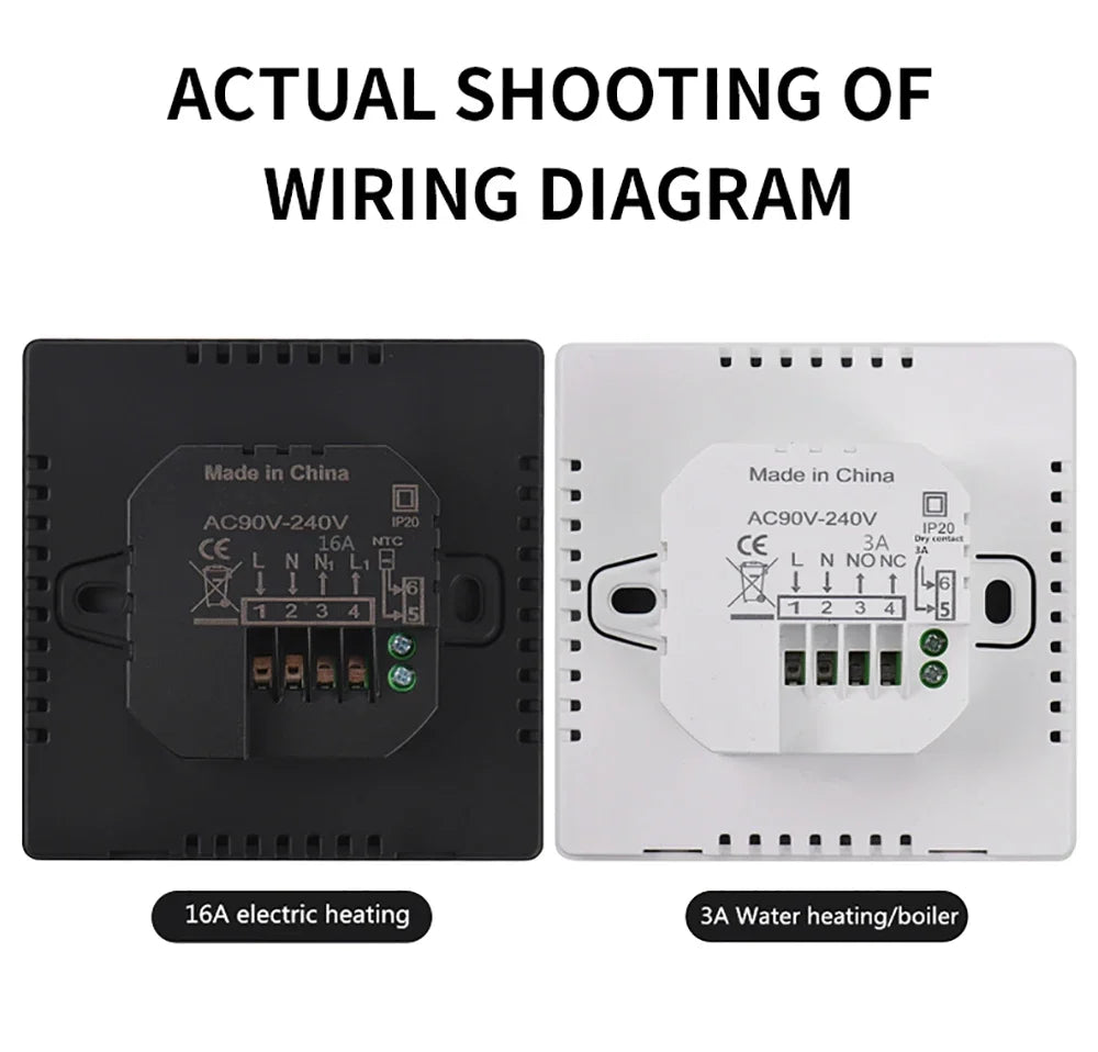 Smart Home Assistant Digital Temperature Controller Water Heater for Home Automation Thermostat Boiler Zigbee Thermostatic Tools