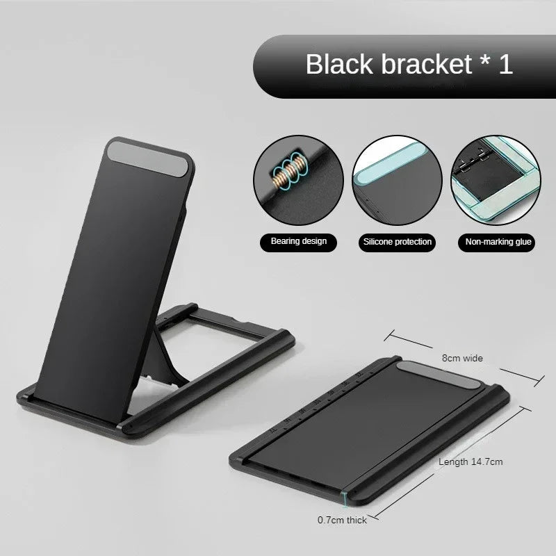 Universal Tablet Stand Foldable Storage Portable Sticky Creative Tablet Bracket for Ipad Desktop E-Reader Bracket Tablet Holder