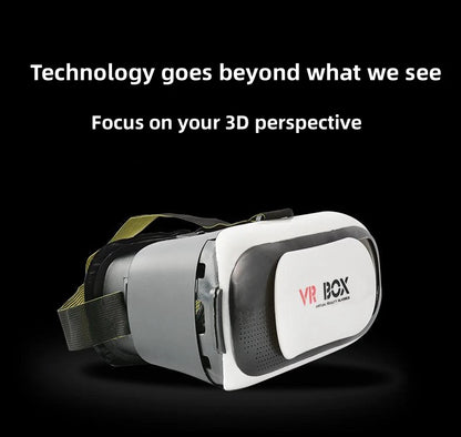 3D VR Glasses Headset Head-Mounted Adjustable VR For 4.7-6.1 Inches Android Smart Phones Virtual Reality Movie Game Helmet