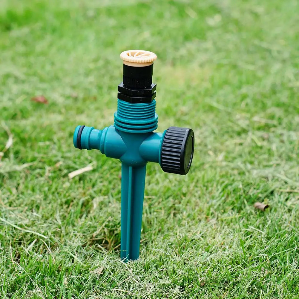 Garden Sprinkler 360° Rotation Irrigation Watering System Agriculture Ground Automatic Tube Adjustable Plug Buried Atomization