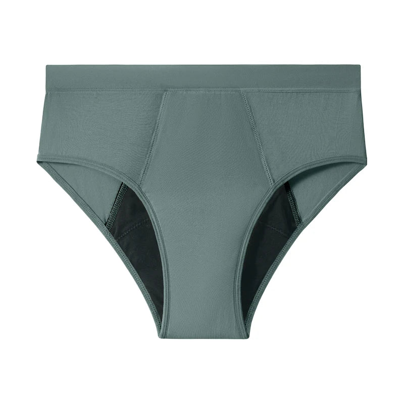 Menstrual Panties Women Abundant Flow Menstrual Period Panties High Waist Menstrual Cycle Absorbent Underwear Leak Proof Panties