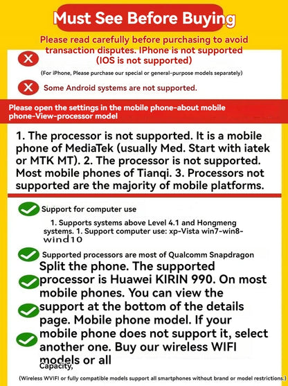 Megapixel 5.5/8MM HD Android Endoscope Type-C Endoscope Inspection Camera IP67 Waterproof for Smart Android Phones